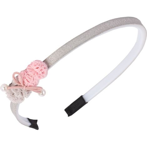 Fascia per capelli decorata per bambine, 1,5 cm, decorazione per capelli alla moda.
