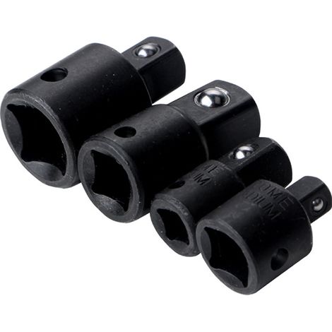 Sollbry 4pcs Jeu d'Augmentateurs et Réducteurs Adaptateur à Cliquet Adaptateurs Réducteurs Pour Douilles et Embouts 1/2" 1/4" 3/8" (1/4)