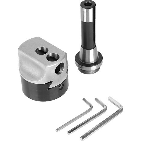 Tête d'alésage F1-3/4 pouces, tige R8 F1 réglable, Durable pour les tours à bois et à métaux