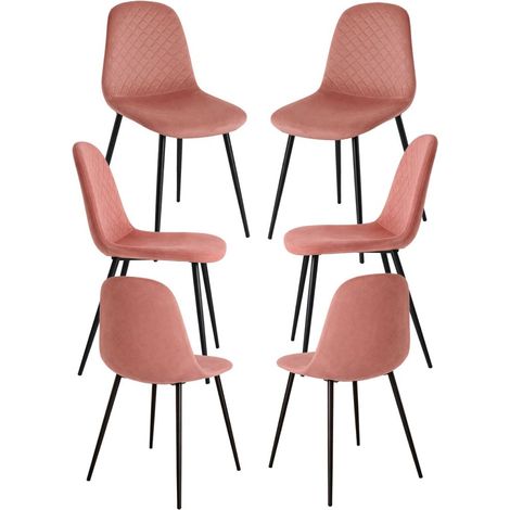Packs Sillas Comedor - Pack 6 Sillas Boide - Rosa (1/5)
