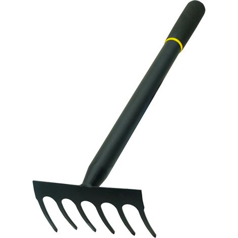 Weeder - Long Handle - Steel Construction - For Garden Soil Loosening And Weeding - 1 Piece (1/5)