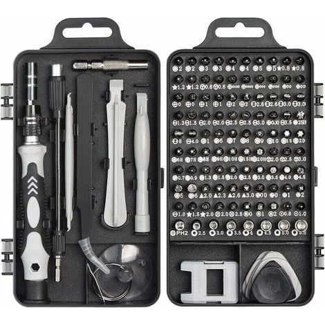 Kit di cacciaviti di precisione, Faireach 115 in 1 set di cacciaviti professionali per riparazioni, cacciavite magnetico multifunzione per iPhone, laptop, Mac, orologi, giocattoli, gioielli, occhiali,