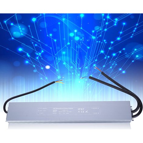 Alimentation électrique ultra-mince et étanche HRUW-300W-12V 170-240VAC (50/60HZ) (1/5)