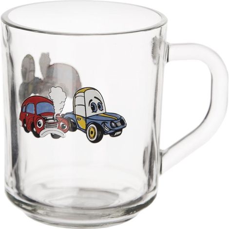 Taza de vidrio AUTO de 230 ml (1/4)
