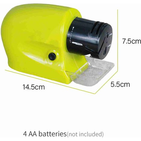 Affûteur de broyeur électrique de cuisine, outil d'affûtage pour outils ménagers dentelés droits, ciseaux de précision (1/5)