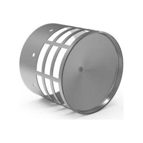 FIG - TUBO EVACUACION CALDERAS deflector evac. horizontal inox 80 8dfh4 fig