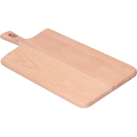 Planche à Découper en Bois pour Légumes, Pain, Fruits et Pizza - 36x19x1.5cm - Accessoire de Cuisine (1/5)