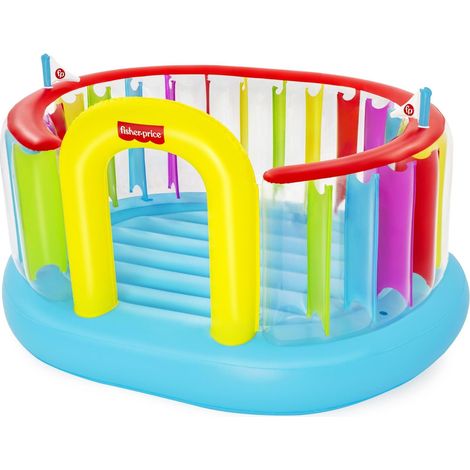 Castello gonfiabile Fisher Price Bouncer Bouncetopia pompa incorporata BESTWAY 93561