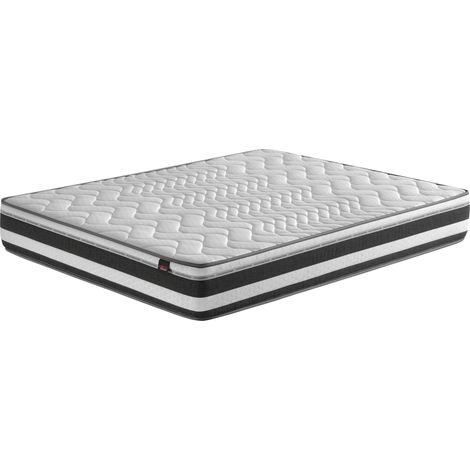 Colchón 90x190 cm Bio Viscoelástico Partículas De Grafeno Alta Transpirabilidad Y Firmeza Antiacaros Antibacteriano Hipoalergénico