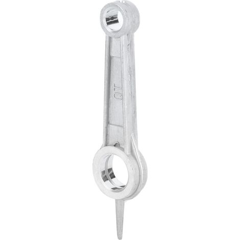 Bielle à double axe en aluminium coulé, faible inertie pour compresseurs d'air (1/5)
