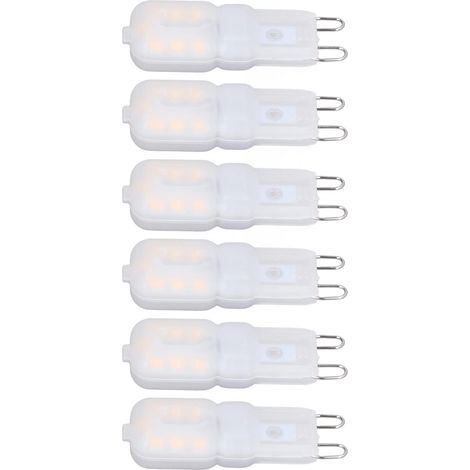 Lampadina LED G9 – stabile a 360° – luce bianca calda 110-140V – lampade a sospensione