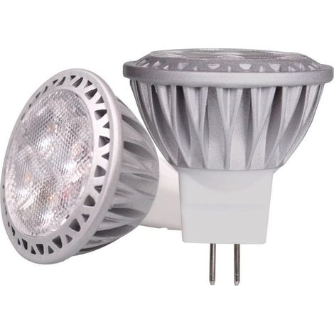 MR11 Ampoules LED Blanc Chaud 12V 3W Lampe, 20W 30W 35W Ampoule Halogene equivalent, Petite Mini Spot Lumiere 3 Watt 250 Lumen, 2700 Kelvin, Culot GU 4, Lot de 4 (1/5)