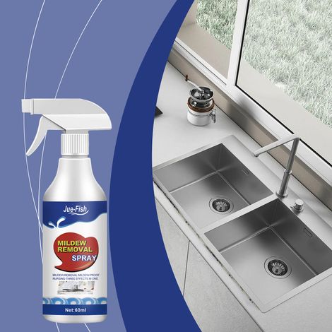 Einfach anzuwendender, schonender und effektiver Fleckenentferner für Wände und Waschbecken sowie Aufhellungsspray – 60 ml -- DTEKGAZ (1/5)