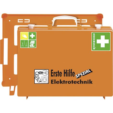 Söhngen 0360113 Erste Hilfe Koffer DIN 13157 400 x 300 x 150 Orange (1/2)