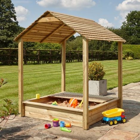 Rowlinson Parkland Sandpit with Roof (1/6)