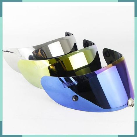 lentille de casque Visière de casque de moto, bouclier facial de moto, accessoires de remplacement auto pour bronzage Or (1/5)