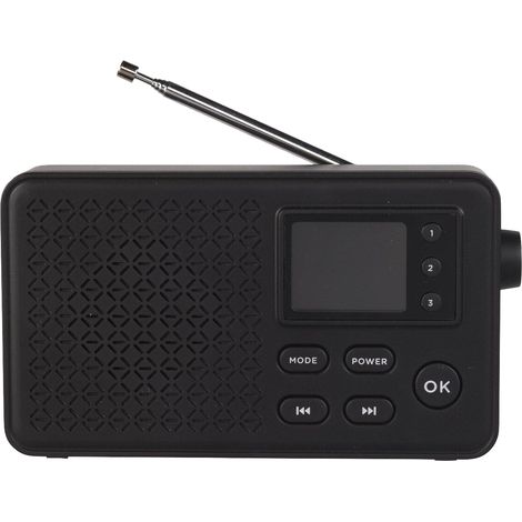 DENVER DAB+/FM Radio DAB-57, noir (1/5)