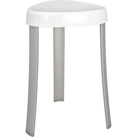 Wenko Badhocker Corrente weiß, grau Badhocker (1/2)