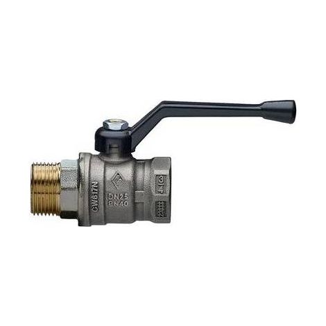 VANNE À BILLE À PASSAGE TOTAL MF AVEC LEVIER JUNIOR-SFER Taille : 3/4"  DN 20  PN 40