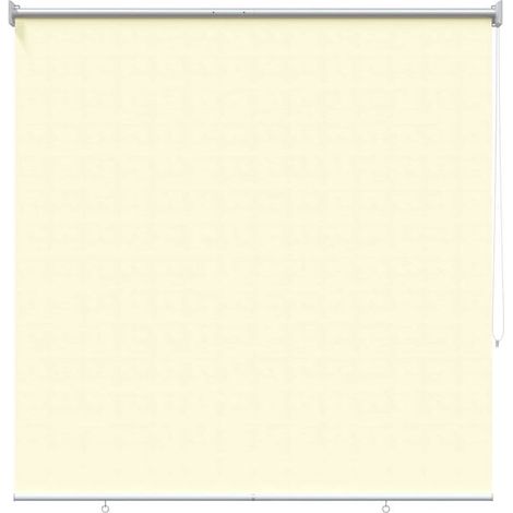 Store enrouleur, résistant aux UV, blanc cassé, 120 x 230 cm, fibre de polyester. (1/5)