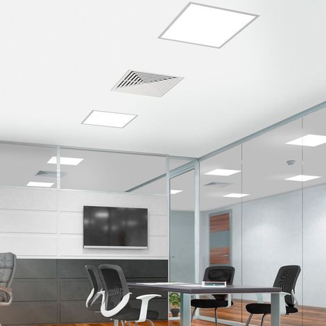 Einbaurahmen für LED-Panele 60x60 cm  Weiß (1/3)