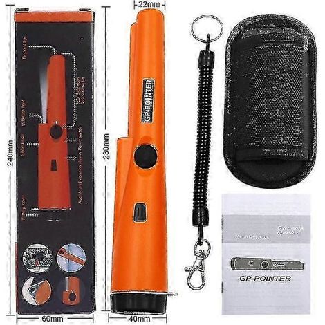 Garrett Pro-Pointer AT wasserdichter Metalldetektor für die Gold- und Schatzsuche (orange)
