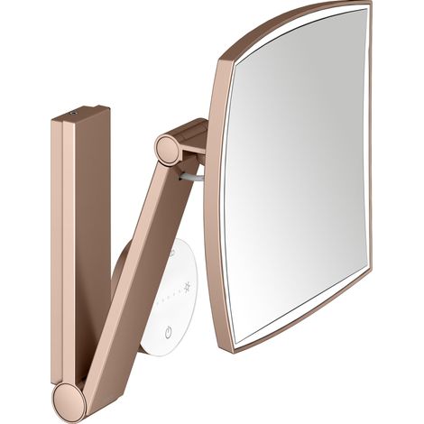 KEUCO iLookmove Kosmetikspiegel, beleuchtet, eckig, mehrstufig