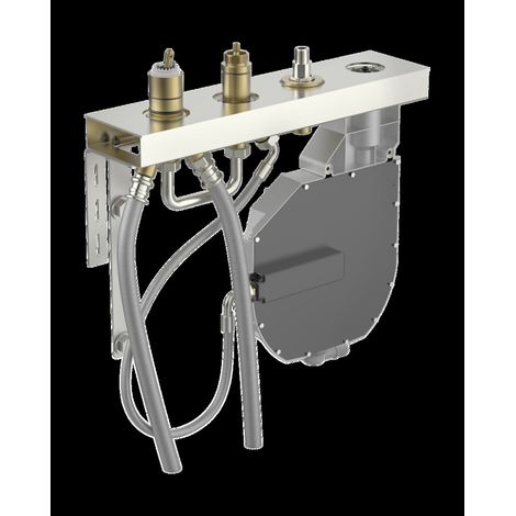 Hansa Compact - Corps d’encastrement pour mitigeur de baignoire, installation à 4 trous 53080300 (1/3)