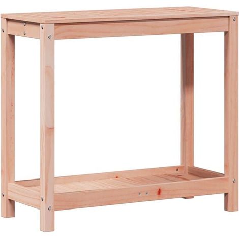 L'établi et les étagères de jardinage mesurent 82,5 x 35 x 75 cm et sont fabriqués en bois de sapin de Douglas massif. (1/5)