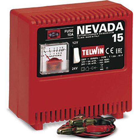 Chargeur de batterie Telwin Nevada 15 9-4,5 A - 12-24 V (1/2)