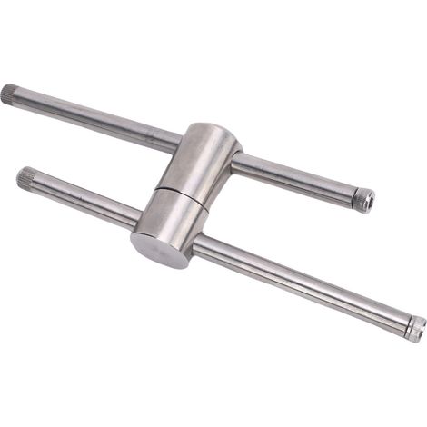 Presse à embouts de queue de billard en acier inoxydable, facile à utiliser, pour embouts de 10 à 14 mm. (1/5)