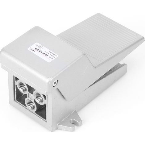 Fußventil für pneumatische Werkzeuge, 2 Positionen, 5 Wege, Aluminiumpedal, langlebig, direktwirkend (1/5)