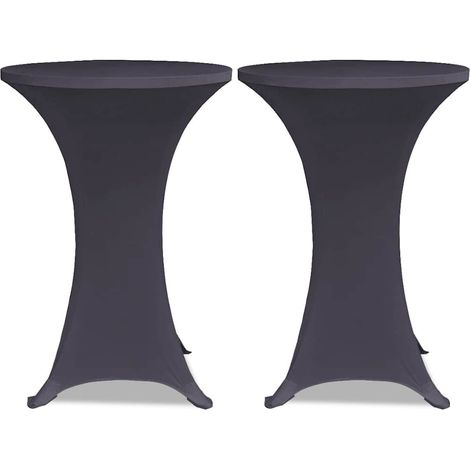 Maison Exclusive - Copertura Elastica per Tavolo 80 cm Antracite (1/5)