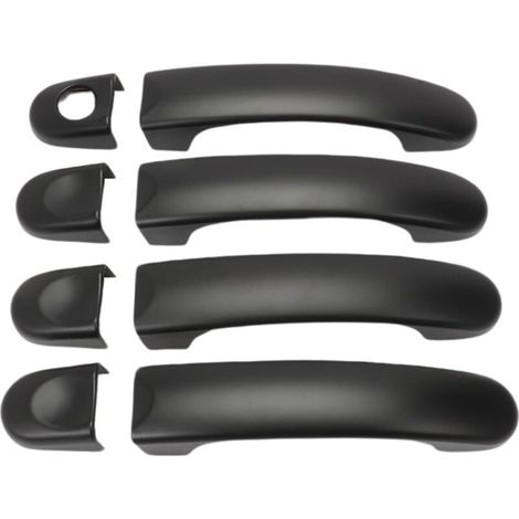 Schiebetürgriffe, 8 Stück, für T5 T6 Caddy (2003–2011), Schwarz