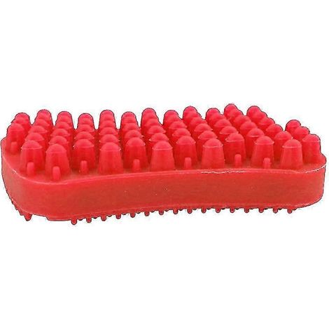 Brosse apaisante double face pour animaux de compagnie, fabriquée en silicone doux et confortable, adaptée au toilettage des chats et des chiens. (1/5)