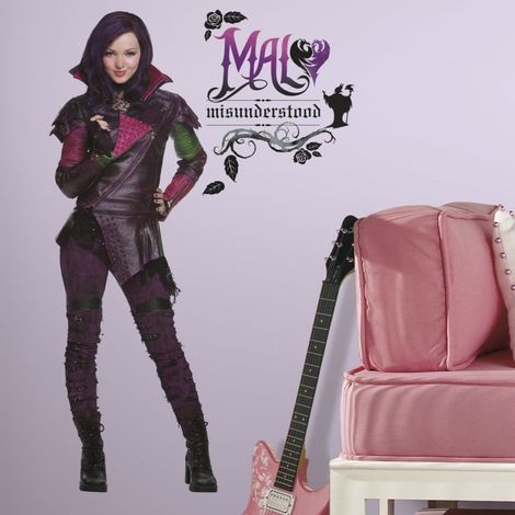 Stickers Mal Les Descendants Disney (1/3)