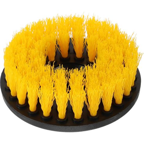 Brosse de Nettoyage Usage Solide et Nettoyage en Profondeur 1pc pour Perceuse en Abs et Acier Inoxydable pour Salle de Bain et Porte de Bain (1/5)