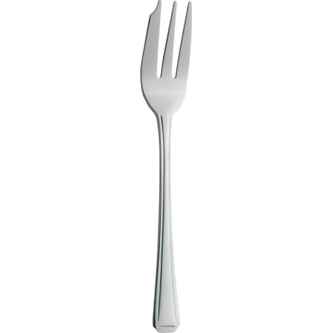 Couverts – Lot de 12 fourchettes à gâteaux en Acier Inoxydable 18/0 – 2.5 mm, Fini Miroir, Silver, 2,5mm (1/4)