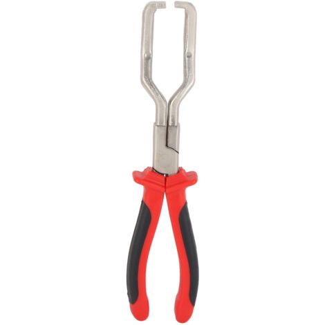 FOREHILL Pince à clip pour conduite de carburant 235 mm, poignée en caoutchouc en acier inoxydable, conception ergonomique, outil de serrage pour conduite d'essence (1/4)