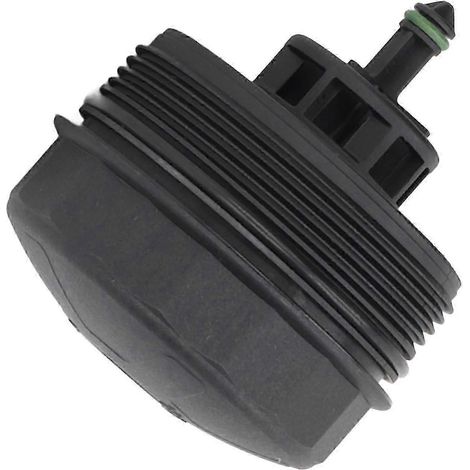 Bouchon de boîtier de filtre à huile 11427525334, matériau ABS noir, compatible avec les séries 1, 2, 3, X6, X5, 328i, année modèle 2025. (1/5)