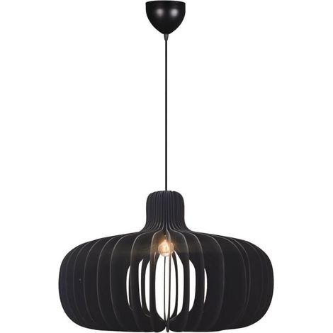 Suspension Hazo 65 Bois Noir, H.43 IP20 E27 /Nordlux Intérieur (1/3)