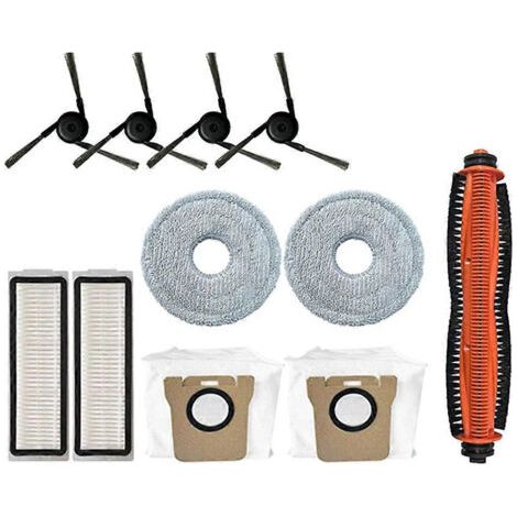 Accessoires compatibles avec l'aspirateur robot Mop 5 Pro : brosse principale, filtre, sac à poussière et kit de pièces de rechange pour la lingette de nettoyage