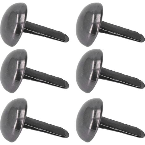 Lot de 200 rivets décoratifs pour chaussures et vêtements, haute dureté, faciles à installer et finition brillante, SP8 003 (1/5)