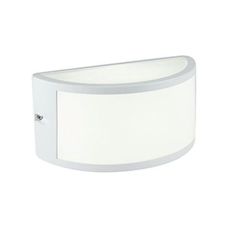 Applique Per Esterni Ed Interni In Alluminio Bianco Led 10 W 700 Lm 3000K Petit (1/4)