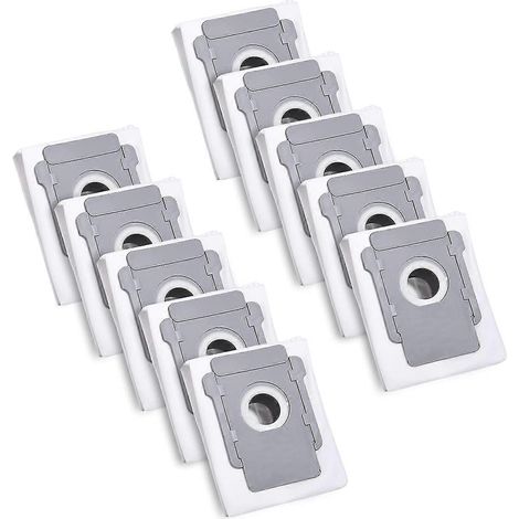 10 sacs pour aspirateur iRobot Roomba I7 I7+ I3 I3+ I4 I4+ I6 I6+ J7 J7+ I8 I8+ S9 S9+ E5 E6 E7, base de nettoyage, sacs à poussière de rechange - Parfaits-AquaForge (1/5)