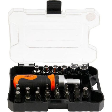 Coffret de tournevis à cliquet 26 pcs (1/5)