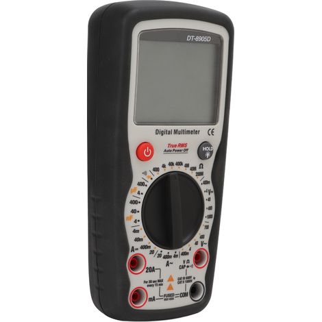 DT-8905D LCD-Digitalmultimeter, hochpräzises tragbares Spannungs- und Strommessgerät, Widerstands- und Kapazitätsmessgerät (1/5)