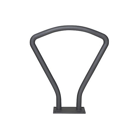 Anlehnbügel GIRO - Standpfosten 70 x 70 mm - feuerverzinkt und beschichtet, zum (1/2)