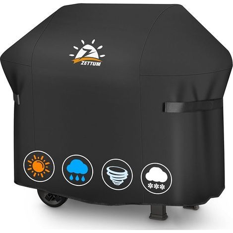 Housse de Barbecue 121 cm – 7138 – Housse de Barbecue Exterieur pour Barbecue à gaz Weber Spirit série 200 – Bâche de Protection imperméable pour Weber Spirit II série 200, Spirit II E210 (1/5)