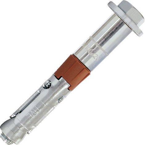 Chevilles de sécurité acier zingué tête hexago. multi-matériaux charges lourdes HVE M16x170mm - Boite de 5 (1/3)
